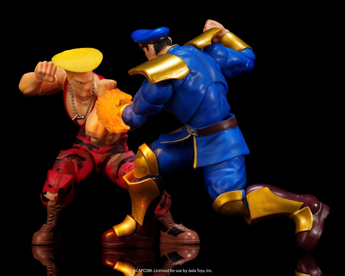 SPECIAL ORDER Jada Toys - Versus 2 Pack - Ultra Street Fighter II - Guile vs. M.Bison