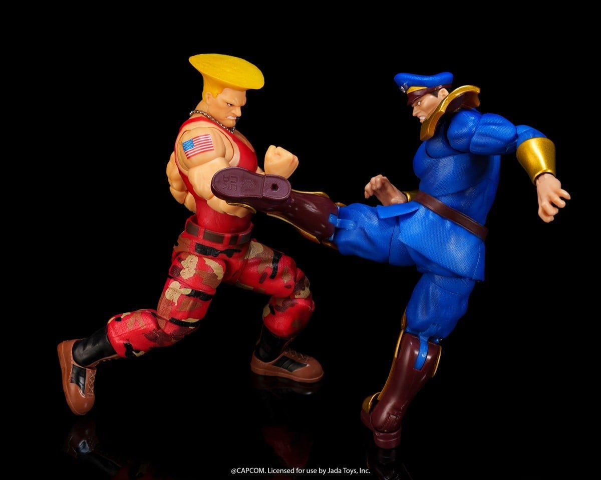 SPECIAL ORDER Jada Toys - Versus 2 Pack - Ultra Street Fighter II - Guile vs. M.Bison