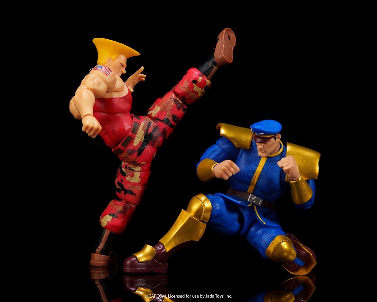 SPECIAL ORDER Jada Toys - Versus 2 Pack - Ultra Street Fighter II - Guile vs. M.Bison