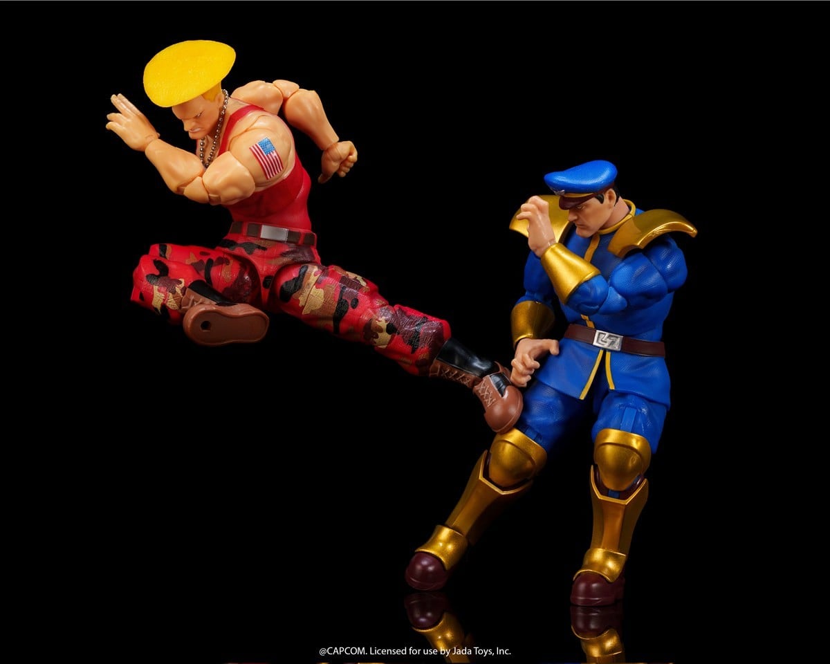 SPECIAL ORDER Jada Toys - Versus 2 Pack - Ultra Street Fighter II - Guile vs. M.Bison