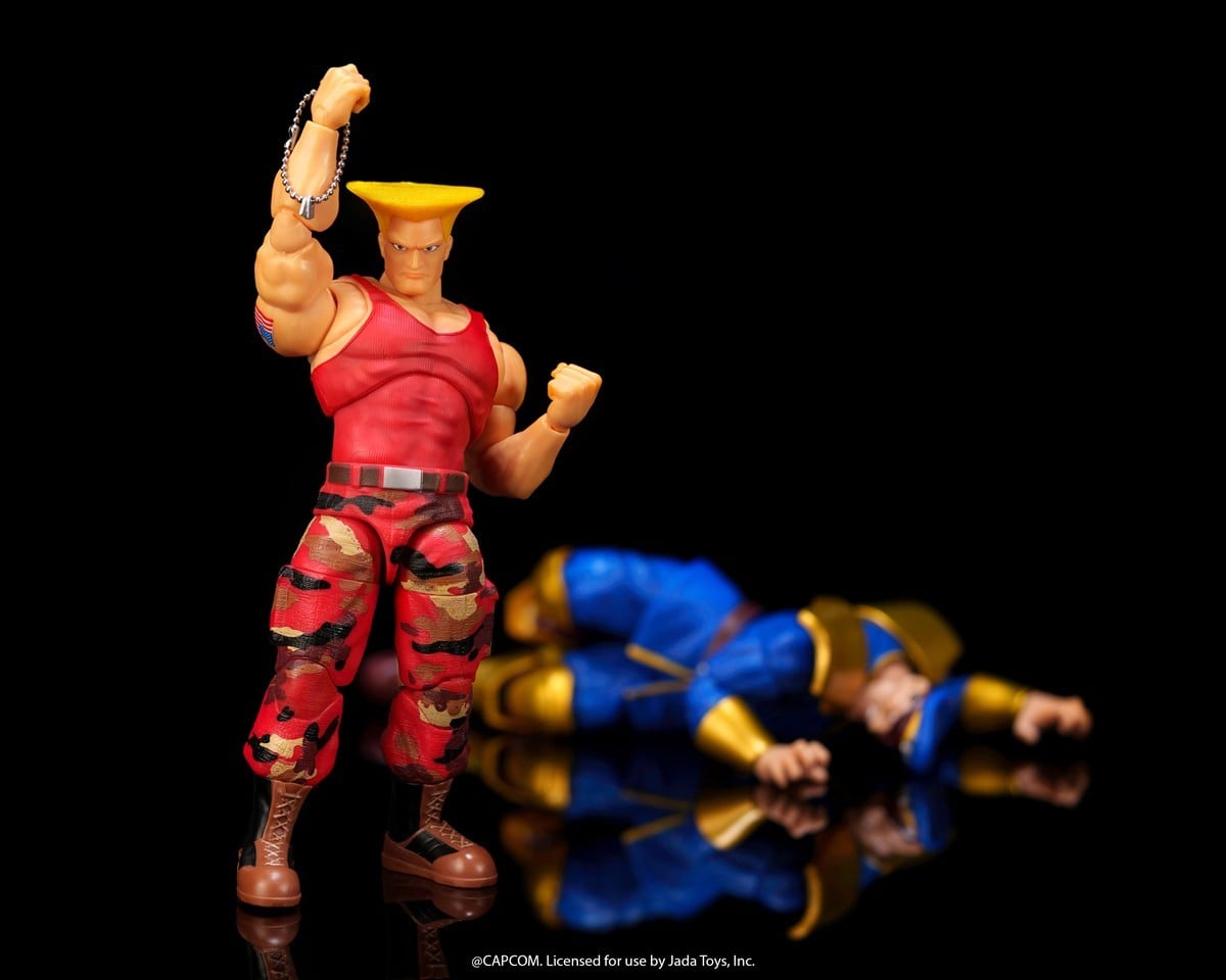 SPECIAL ORDER Jada Toys - Versus 2 Pack - Ultra Street Fighter II - Guile vs. M.Bison