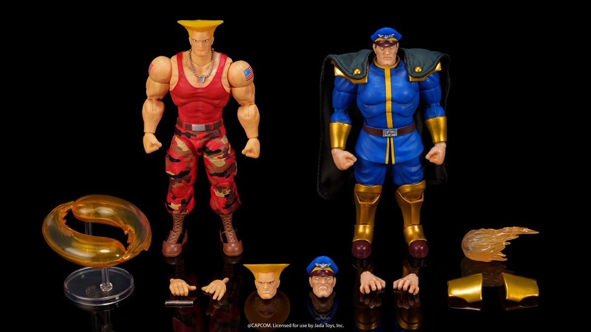 SPECIAL ORDER Jada Toys - Versus 2 Pack - Ultra Street Fighter II - Guile vs. M.Bison