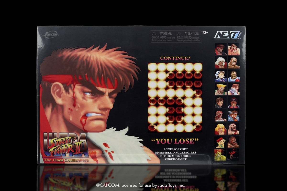 SPECIAL ORDER Jada Toys - Ultra Street Fighter II - You Lose Accessory Kit [JP]