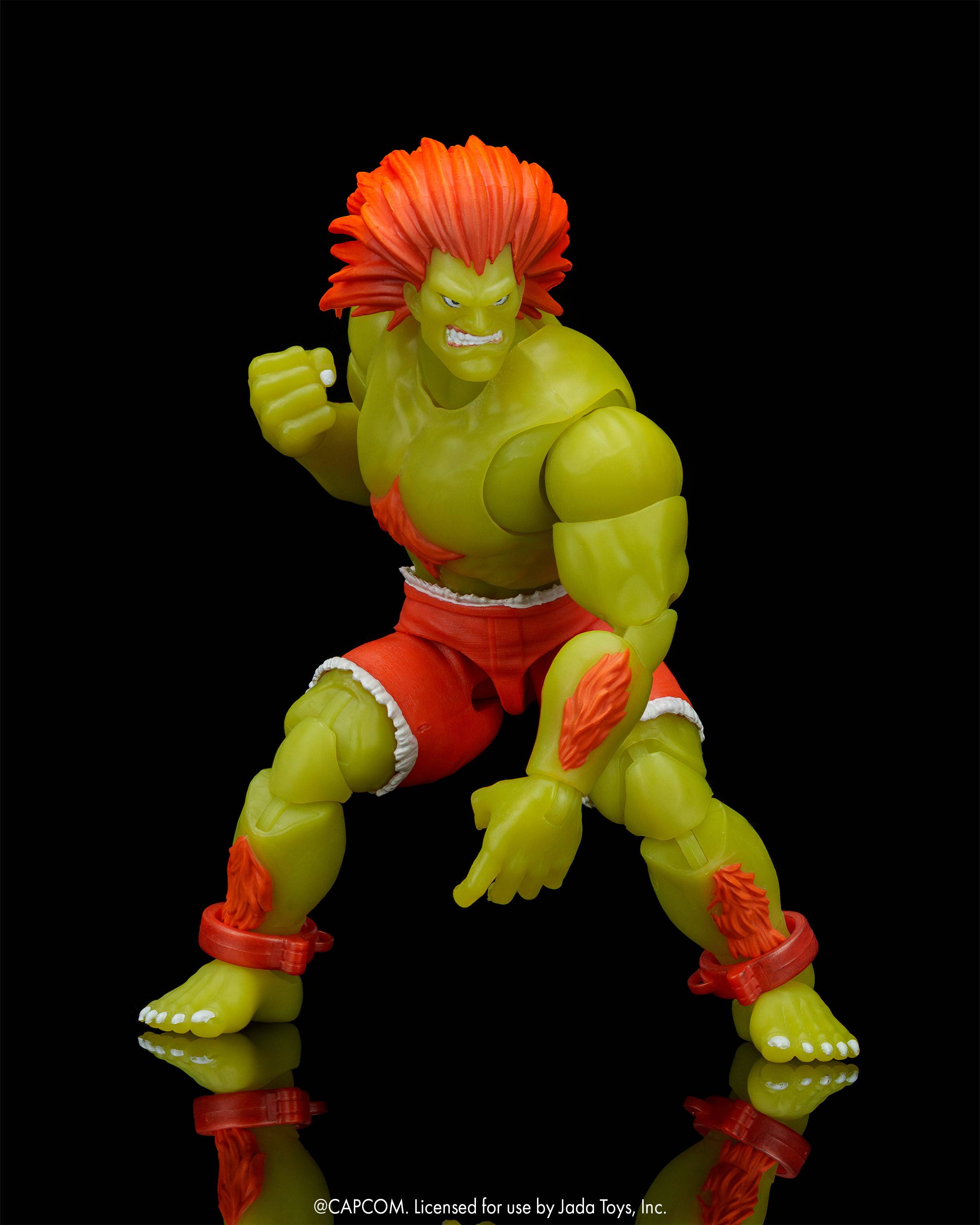 SPECIAL ORDER Jada Toys - Ultra Street Fighter II - Blanka: Player 2 Glow in The Dark Ver. 1/12 [JP]