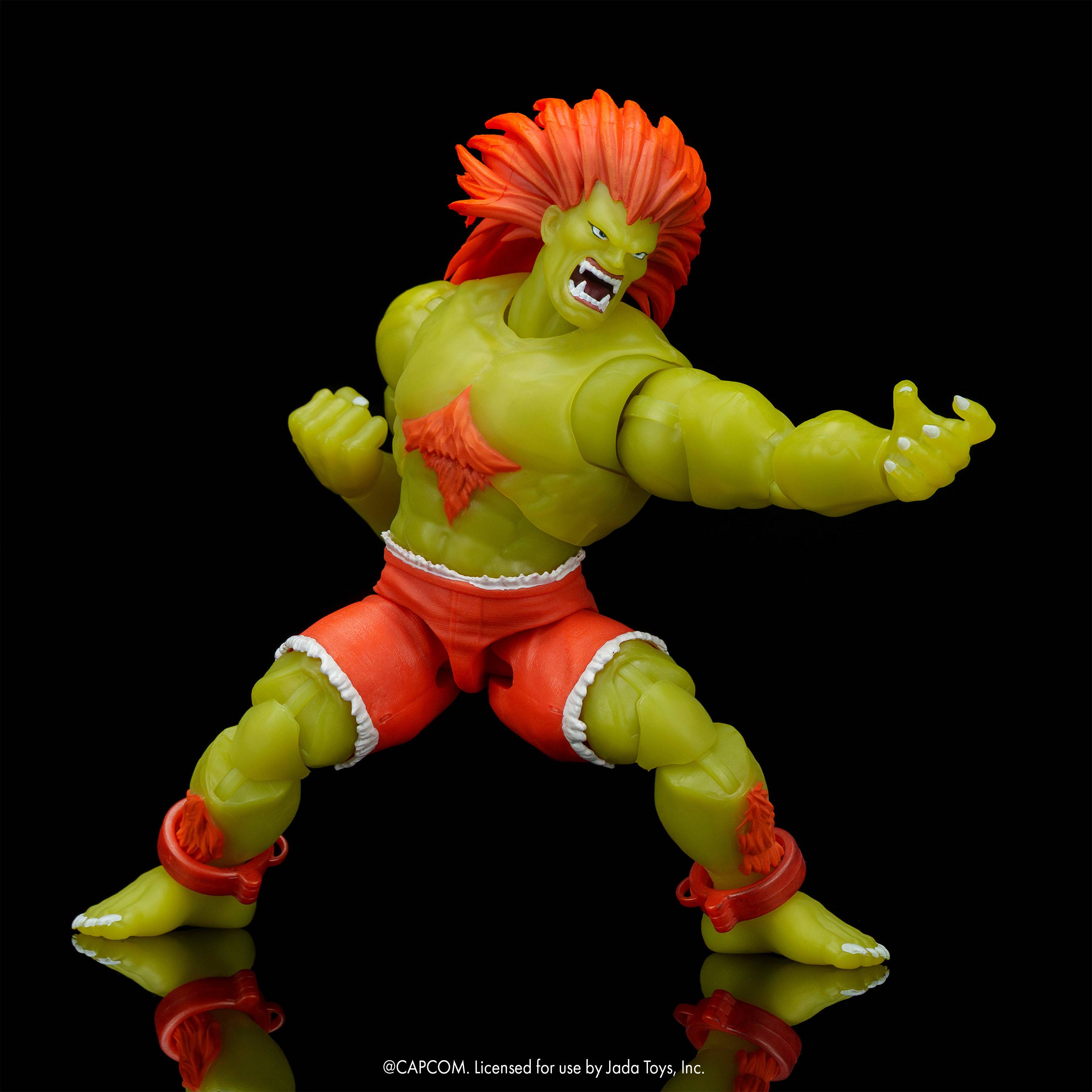 SPECIAL ORDER Jada Toys - Ultra Street Fighter II - Blanka: Player 2 Glow in The Dark Ver. 1/12 [JP]