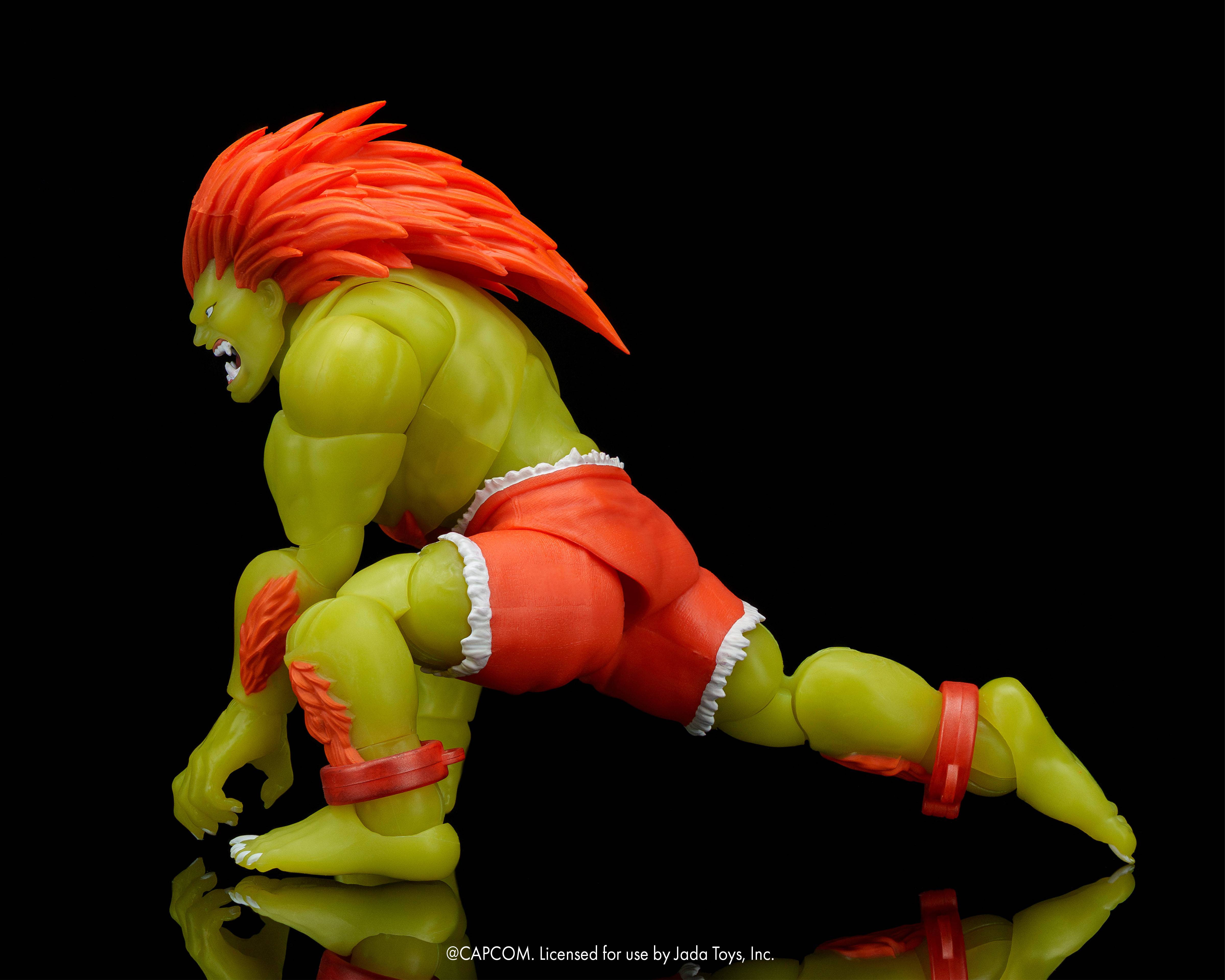 SPECIAL ORDER Jada Toys - Ultra Street Fighter II - Blanka: Player 2 Glow in The Dark Ver. 1/12 [JP]