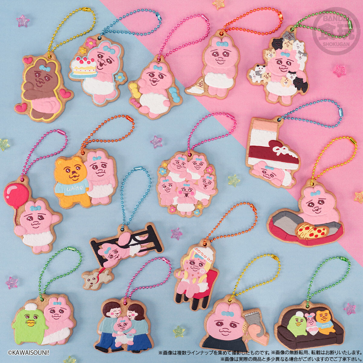 PRE-ORDER Bandai - Opanchu Usagi Cookie Charm COT [Box of 14]