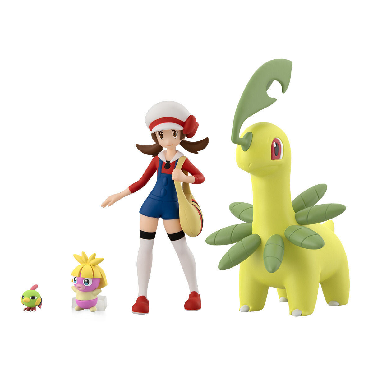 IN-STOCK Bandai - Pokémon Scale World Johto Region - Lyra with Bayleef, Natu and Smoochum [EXCLUSIVE] [July 2024 Release]