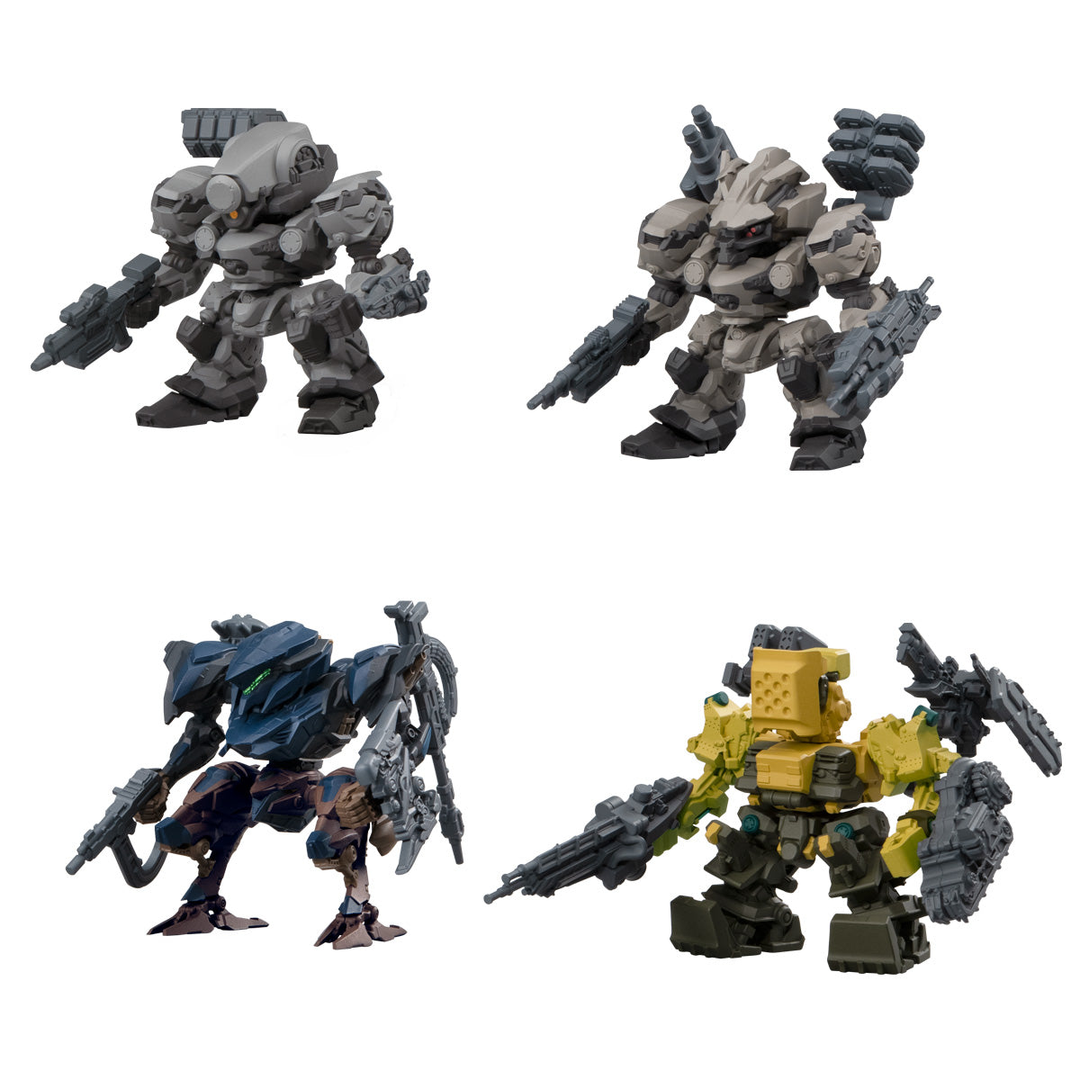 PRE-ORDER Bandai - ARMORED CORE VI FIRES OF RUBICON Assemble Collection Vol. 01 [Box of 4]