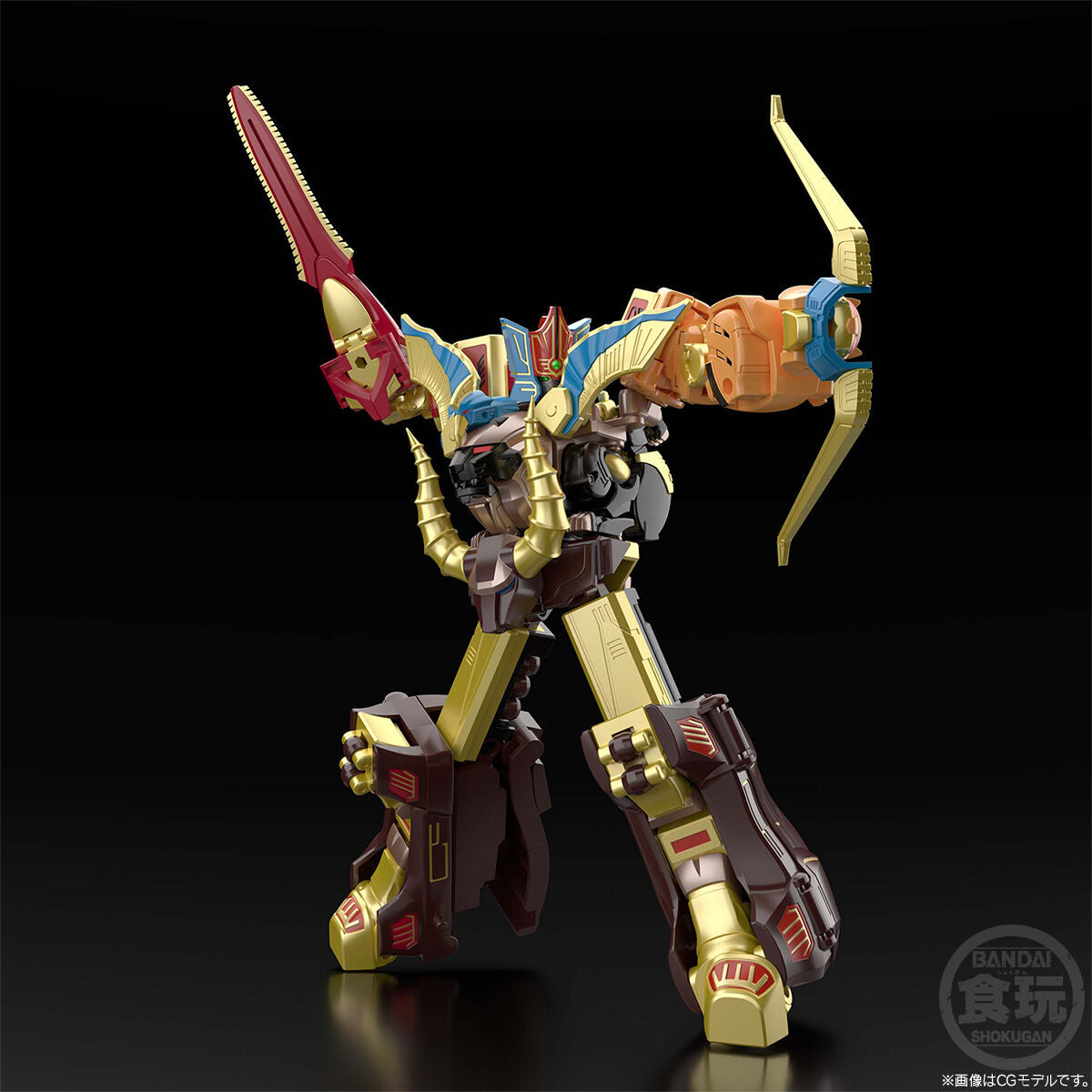 PRE-ORDER Bandai - Shokugan Modeling Project - Hyakujuu Sentai GaoRanger - Hyakujuu Gattai Gaogod [June 2027]