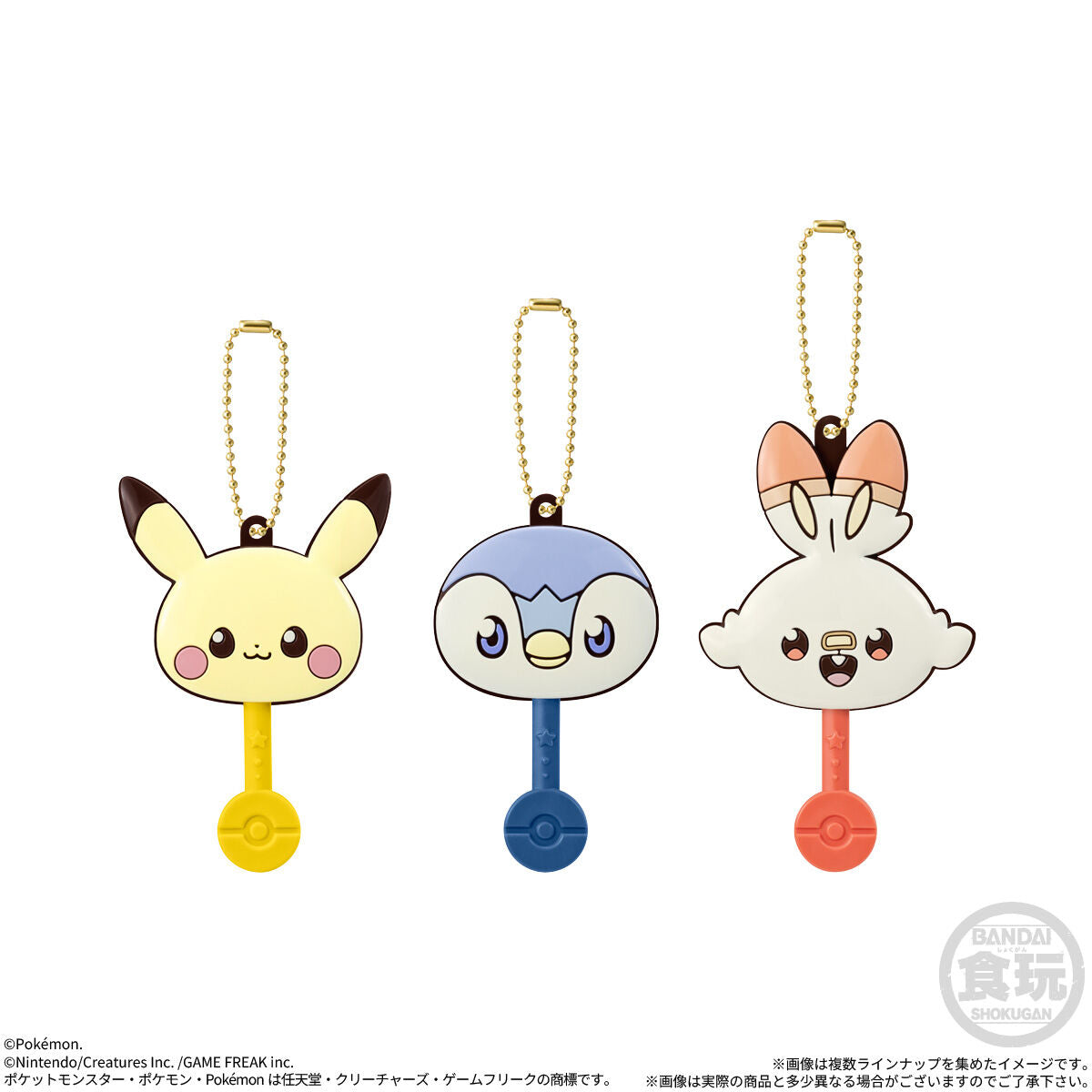 PRE-ORDER Bandai - Lollipop Choco Charm PokéPeace [Box of 10]