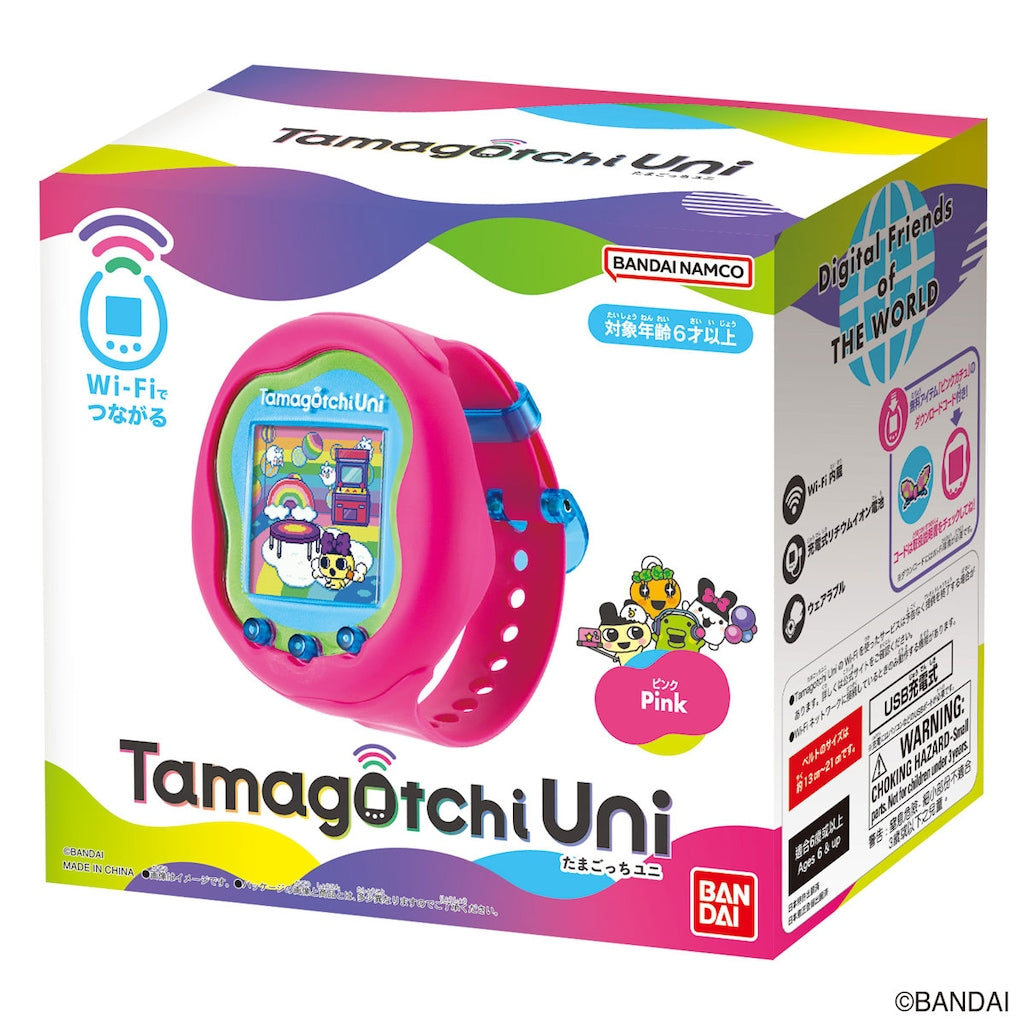 SPECIAL ORDER Bandai - Tamagotchi - Uni: Pink with Passport [JP]