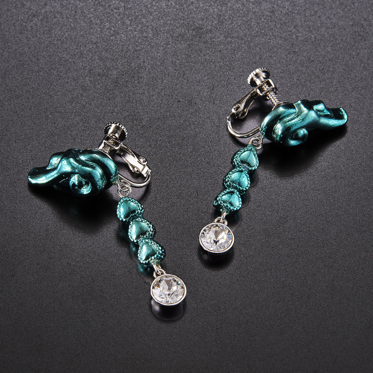 SPECIAL ORDER Bandai - BanColle! - JoJo's Bizarre Adventure: Stone Ocean Accessory Collection 2 - Weather R Clip-On Earrings [JP]