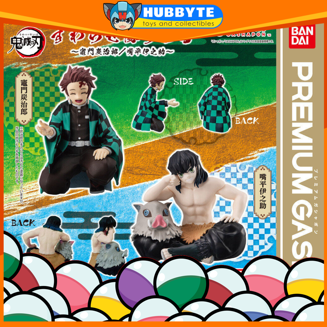 IN-STOCK Bandai - Real Suwarasetai - Demon Slayer: Kimetsu no Yaiba - Tanjiro & Inosuke