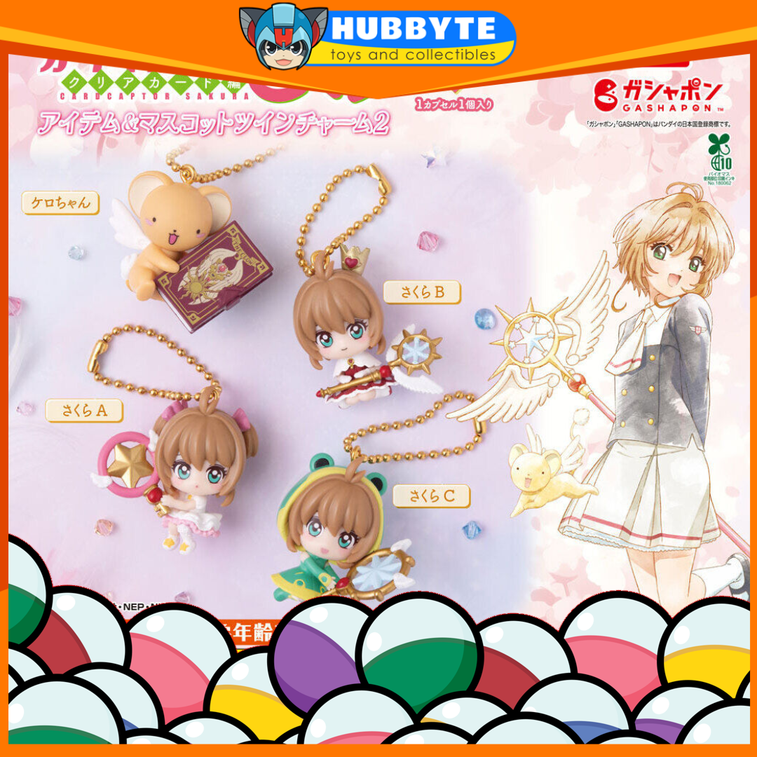 BACK-ORDER Bandai - Cardcaptor Sakura Item &amp; Mascot Twin Charm 2 [JP] [Set of 4]