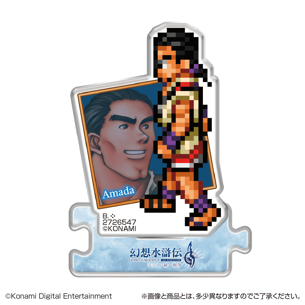 PRE-ORDER Bandai - Genso Suikoden I & II Acrylic Stand HD Remaster Gate Run & Dunan Unification Wars Vol. 3 [Box of 13]