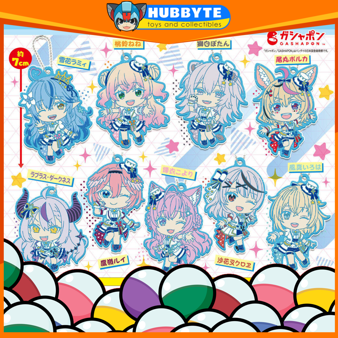 IN-STOCK Bandai - Capsule Rubber Mascot - Hololive Bright Parade 2