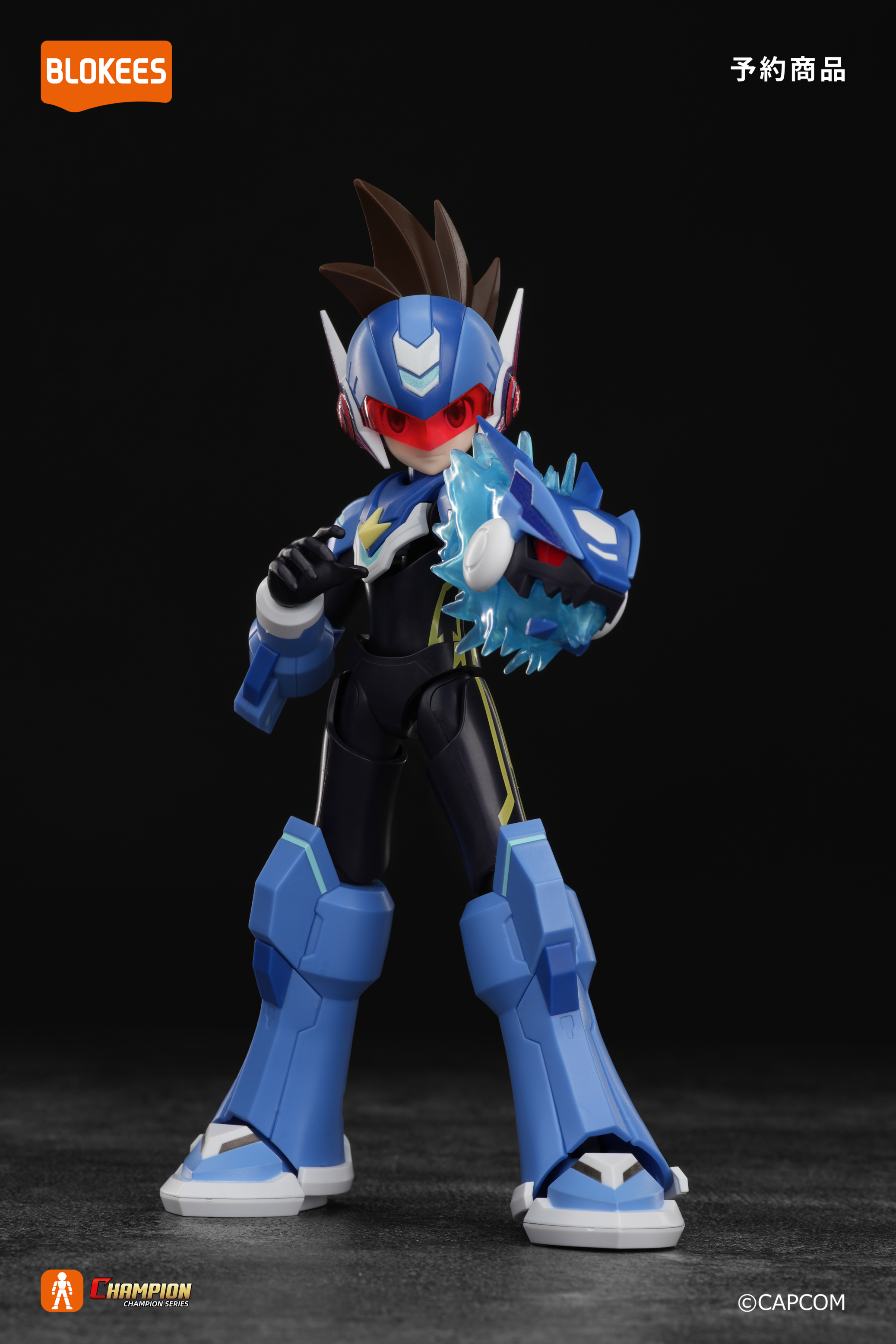 PRE-ORDER Blokees - Mega Man Star Force (Shooting Star) - Champion Class - Star Force (Shooting Star) Mega Man