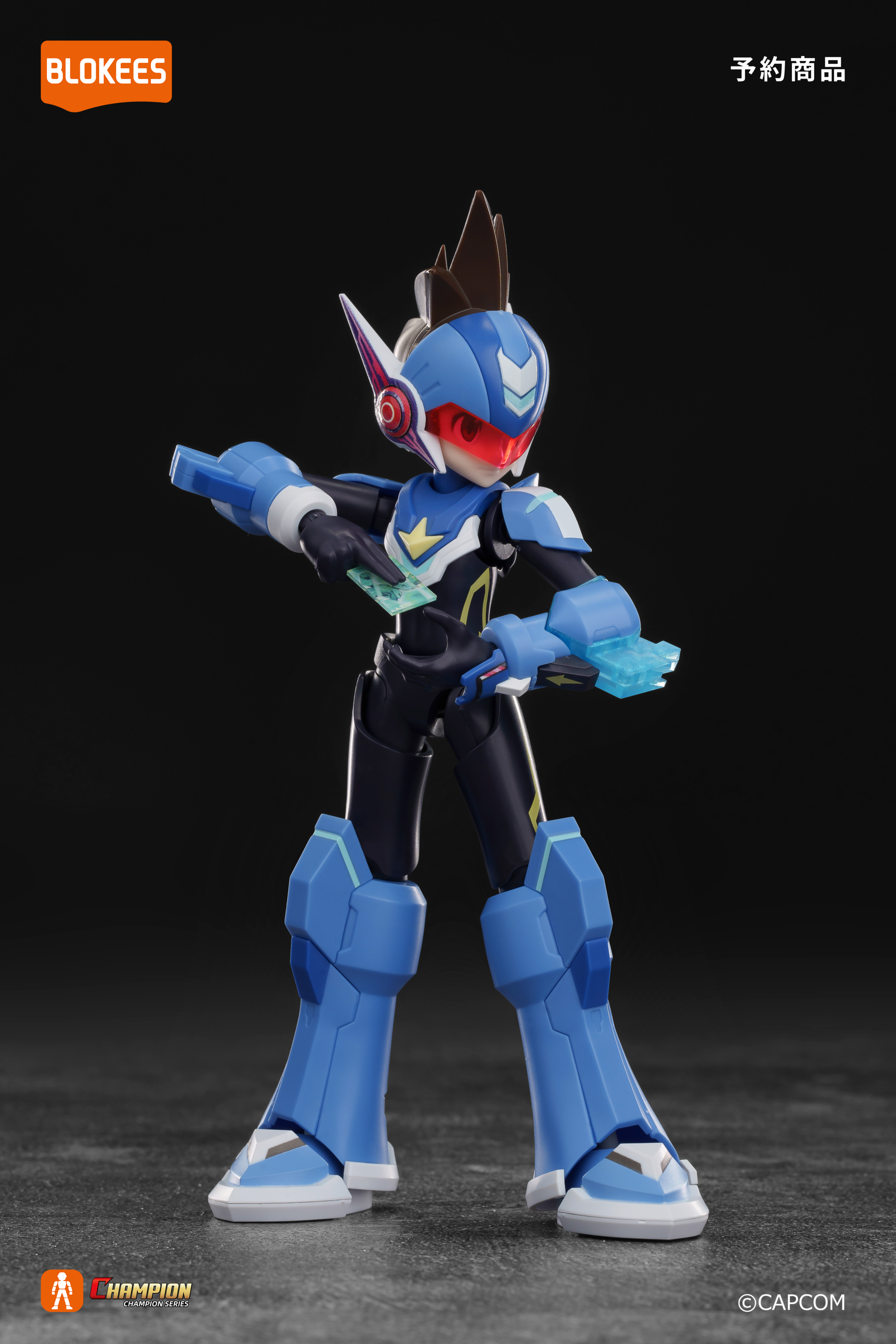 PRE-ORDER Blokees - Mega Man Star Force (Shooting Star) - Champion Class - Star Force (Shooting Star) Mega Man
