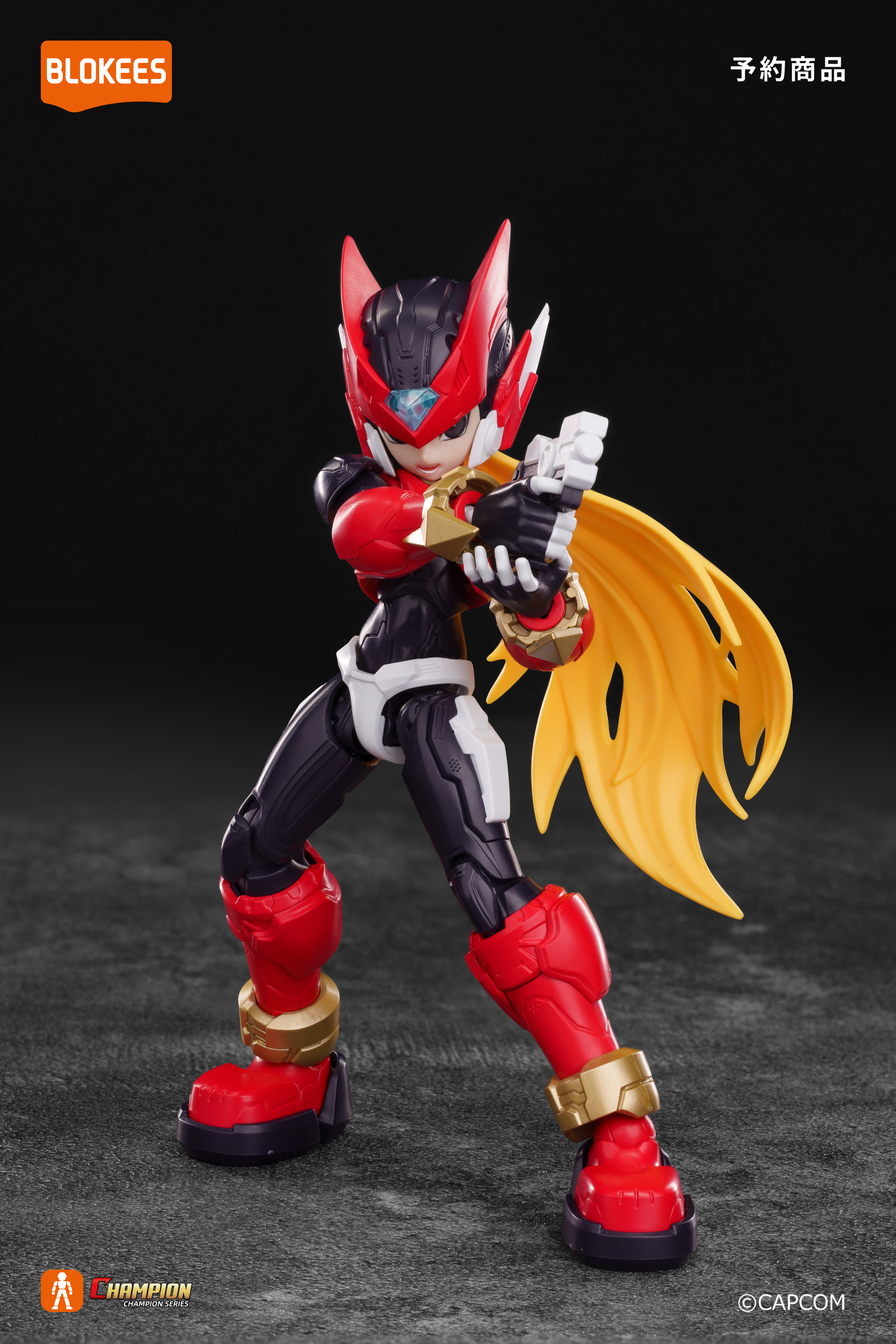 PRE-ORDER Blokees - Mega Man: Zero - Champion Class - Zero: Mega Man Zero