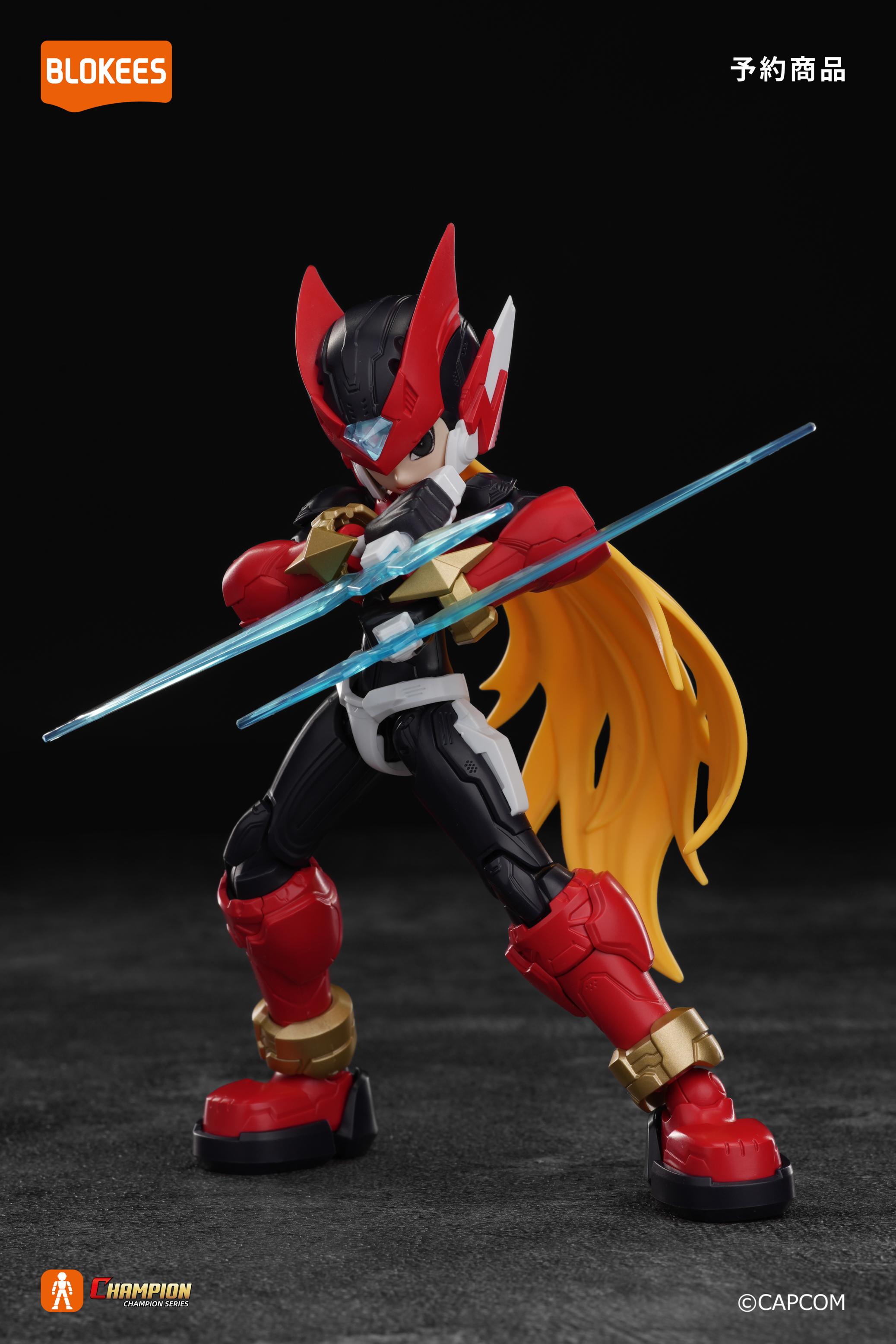 PRE-ORDER Blokees - Mega Man: Zero - Champion Class - Zero: Mega Man Zero
