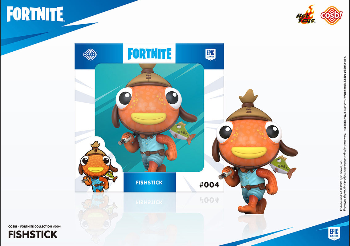 SPECIAL ORDER Hot Toys - Cosbi - Fortnite Collection #004 - Fishstick [JP]