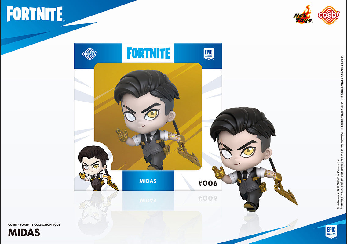 SPECIAL ORDER Hot Toys - Cosbi - Fortnite Collection #006 - Midas [JP]