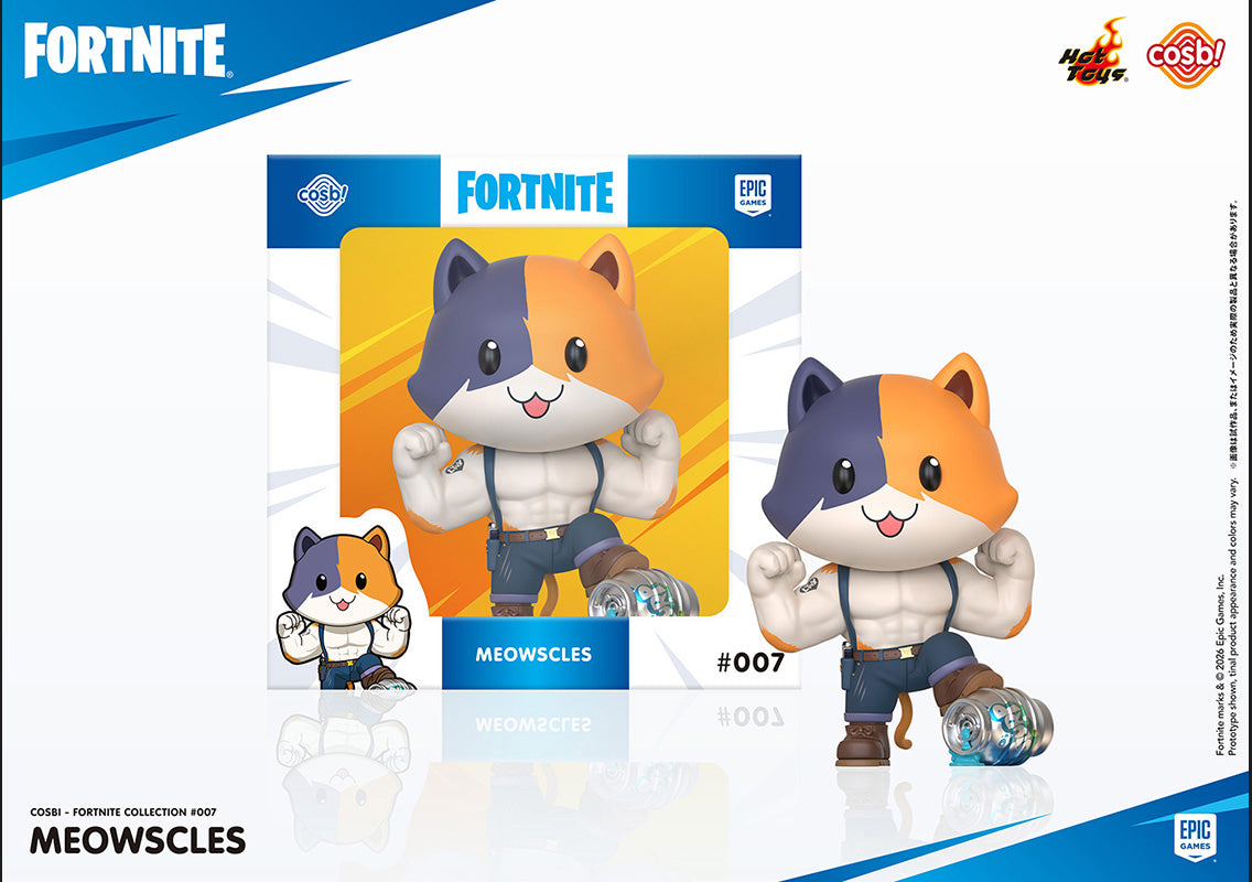SPECIAL ORDER Hot Toys - Cosbi - Fortnite Collection #007 - Meowscles [JP]