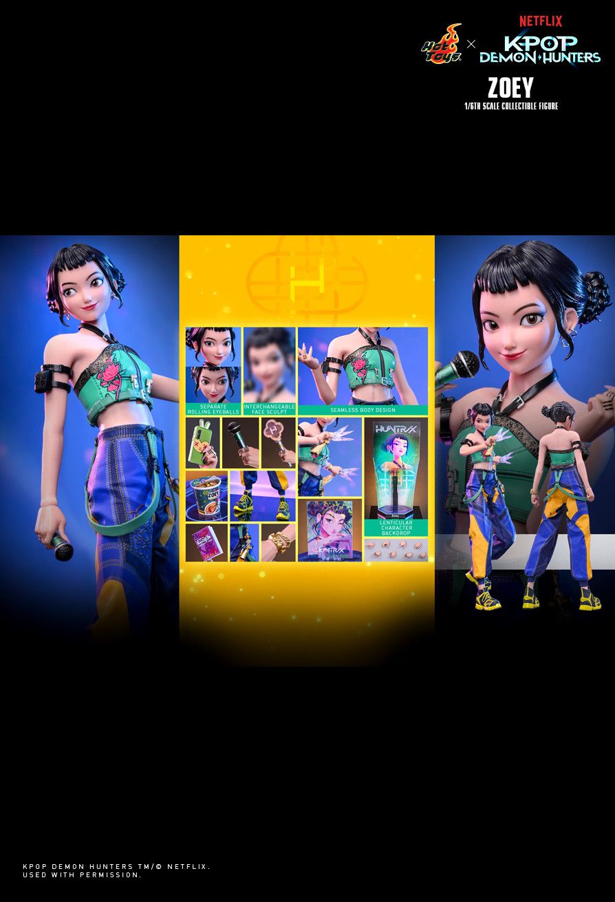 SPECIAL ORDER Hot Toys - TV Masterpiece - KPop Demon Hunters - Zoey 1/6 [JP]