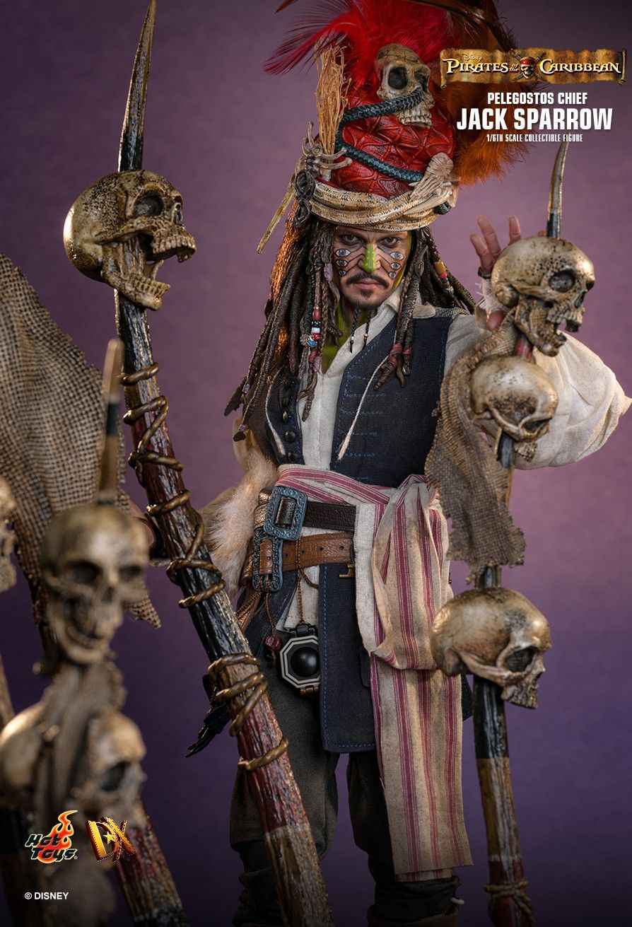SPECIAL ORDER Hot Toys - Movie Masterpiece DX - Pirates of the Caribbean - Jack Sparrow 1/6 [JP]