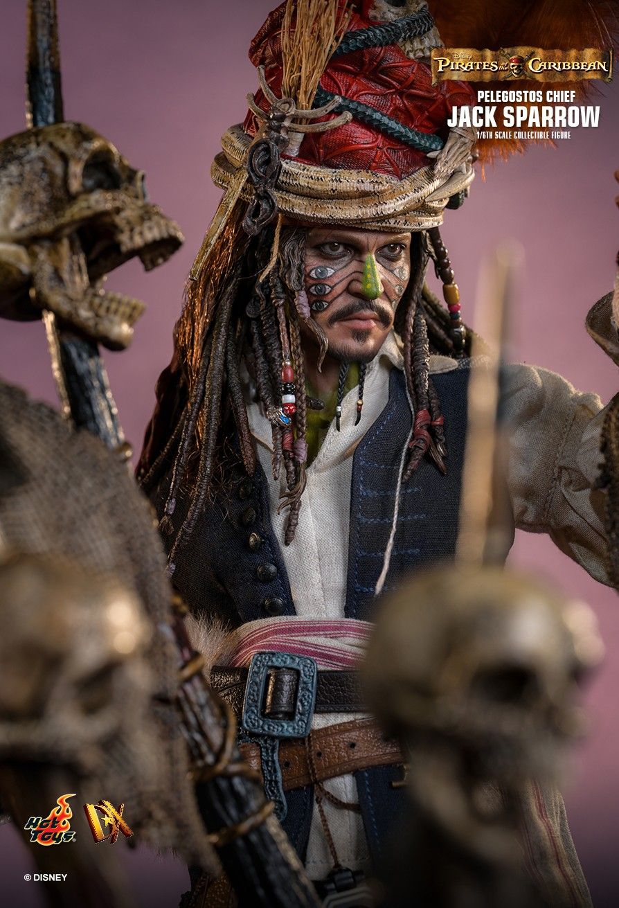 SPECIAL ORDER Hot Toys - Movie Masterpiece DX - Pirates of the Caribbean - Jack Sparrow 1/6 [JP]