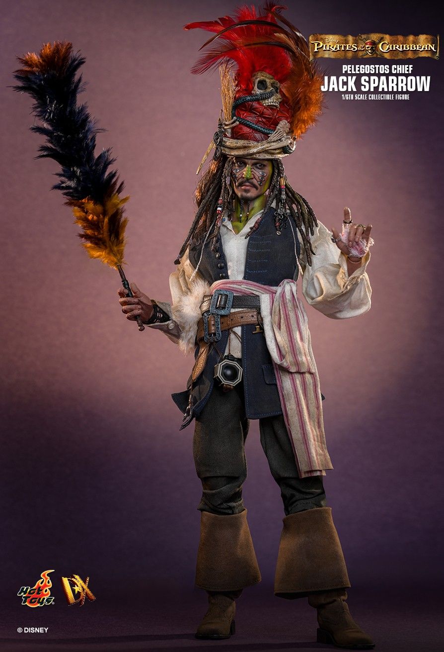 SPECIAL ORDER Hot Toys - Movie Masterpiece DX - Pirates of the Caribbean - Jack Sparrow 1/6 [JP]