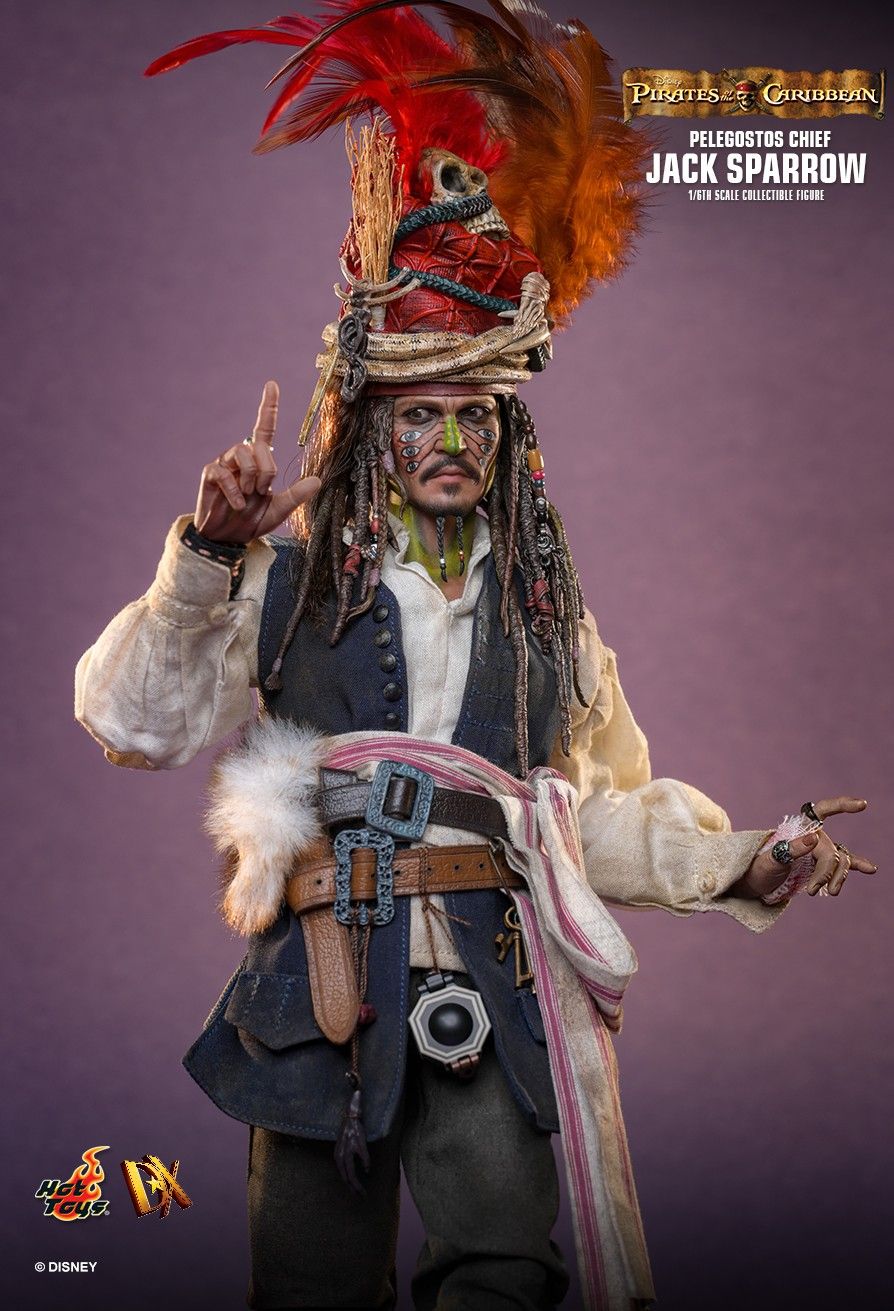 SPECIAL ORDER Hot Toys - Movie Masterpiece DX - Pirates of the Caribbean - Jack Sparrow 1/6 [JP]