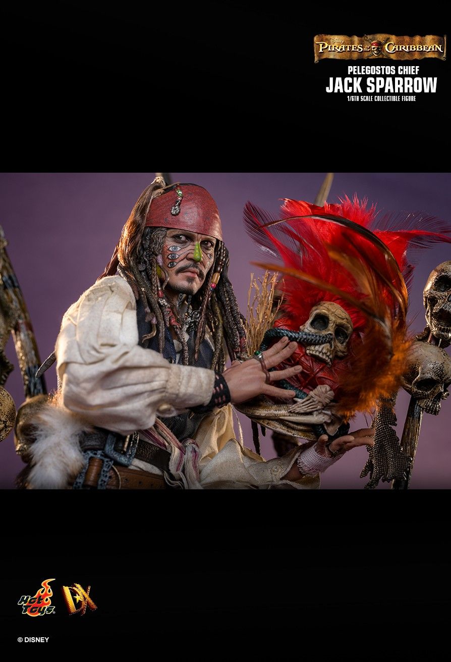 SPECIAL ORDER Hot Toys - Movie Masterpiece DX - Pirates of the Caribbean - Jack Sparrow 1/6 [JP]