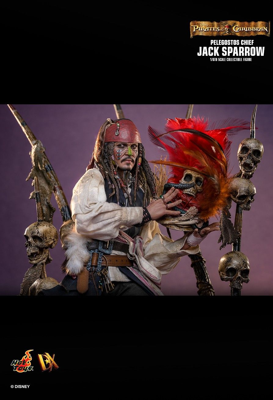 SPECIAL ORDER Hot Toys - Movie Masterpiece DX - Pirates of the Caribbean - Jack Sparrow 1/6 [JP]