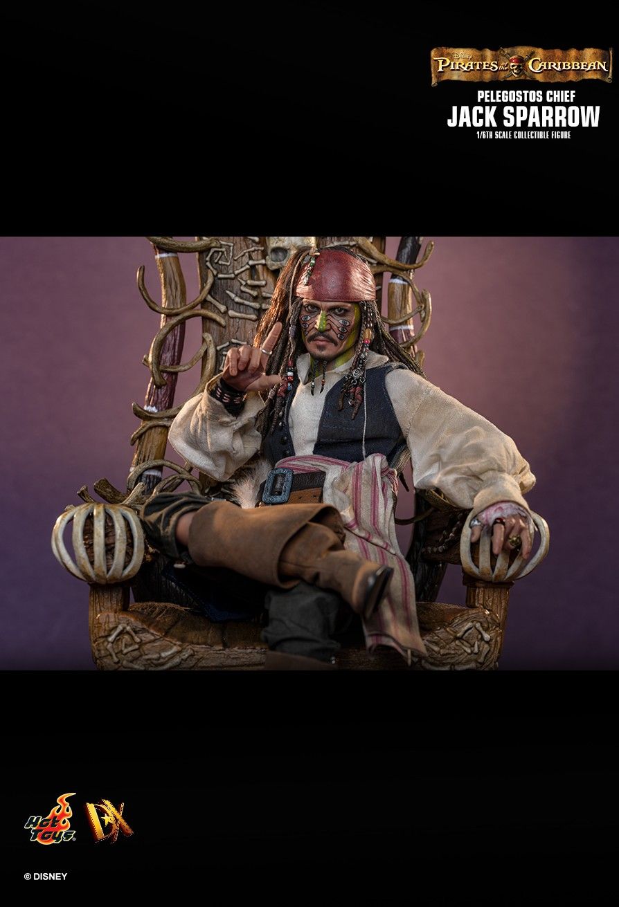 SPECIAL ORDER Hot Toys - Movie Masterpiece DX - Pirates of the Caribbean - Jack Sparrow 1/6 [JP]