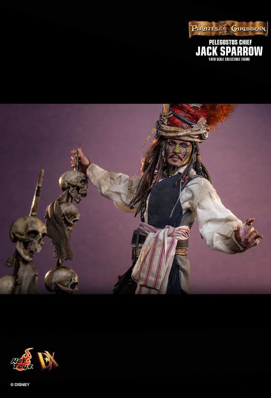 SPECIAL ORDER Hot Toys - Movie Masterpiece DX - Pirates of the Caribbean - Jack Sparrow 1/6 [JP]