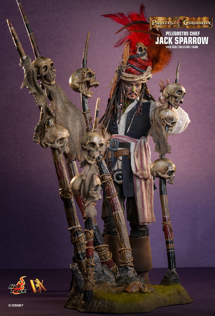 SPECIAL ORDER Hot Toys - Movie Masterpiece DX - Pirates of the Caribbean - Jack Sparrow 1/6 [JP]
