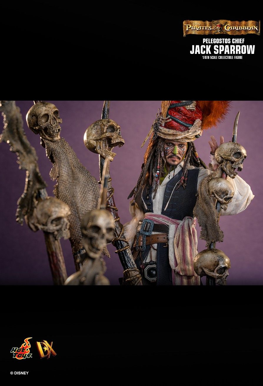 SPECIAL ORDER Hot Toys - Movie Masterpiece DX - Pirates of the Caribbean - Jack Sparrow 1/6 [JP]