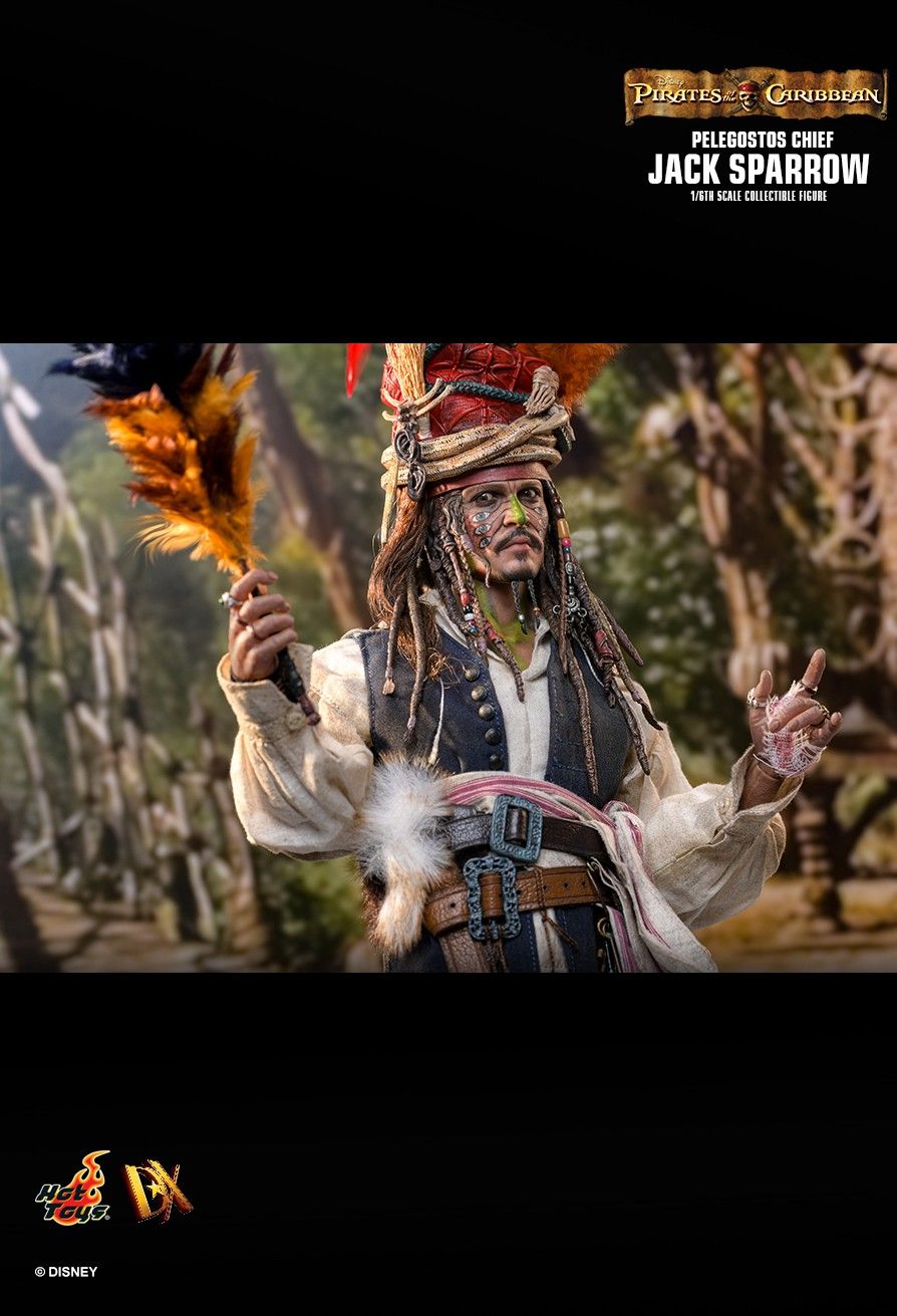 SPECIAL ORDER Hot Toys - Movie Masterpiece DX - Pirates of the Caribbean - Jack Sparrow 1/6 [JP]