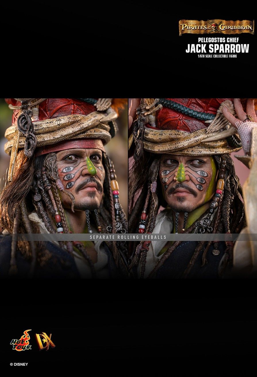 SPECIAL ORDER Hot Toys - Movie Masterpiece DX - Pirates of the Caribbean - Jack Sparrow 1/6 [JP]