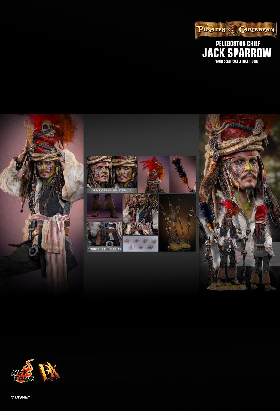 SPECIAL ORDER Hot Toys - Movie Masterpiece DX - Pirates of the Caribbean - Jack Sparrow 1/6 [JP]