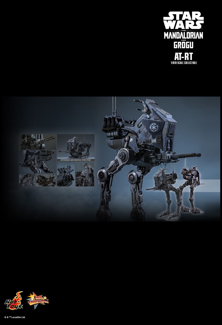 SPECIAL ORDER Hot Toys - Movie Masterpiece - Star Wars: The Mandalorian - Vehicle AT-RT 1/6 [JP]