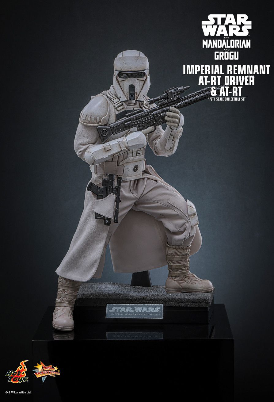 SPECIAL ORDER Hot Toys - Movie Masterpiece - Star Wars: The Mandalorian - AT-RT Driver & Vehicle AT-RT Set 1/6 [JP]