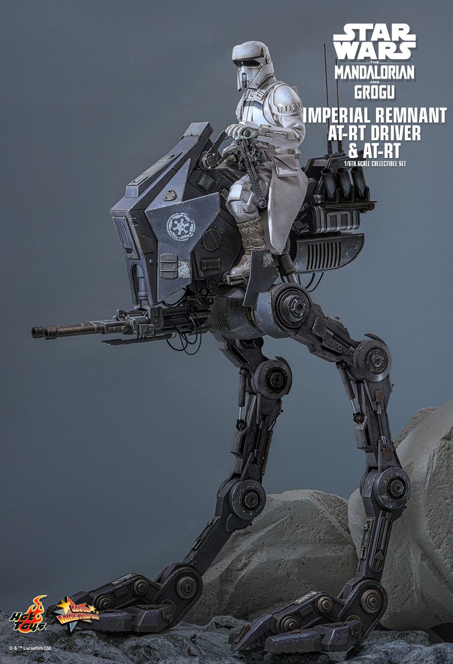 SPECIAL ORDER Hot Toys - Movie Masterpiece - Star Wars: The Mandalorian - AT-RT Driver & Vehicle AT-RT Set 1/6 [JP]