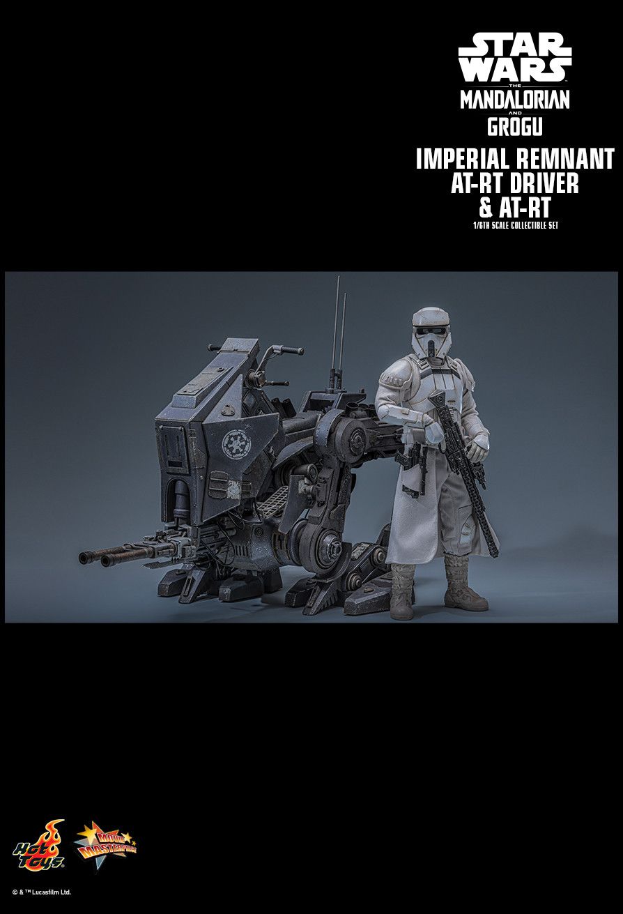 SPECIAL ORDER Hot Toys - Movie Masterpiece - Star Wars: The Mandalorian - AT-RT Driver & Vehicle AT-RT Set 1/6 [JP]