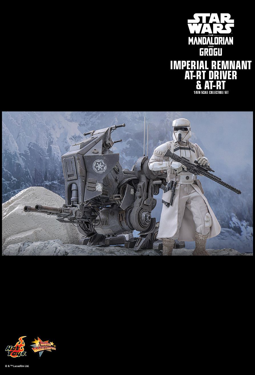 SPECIAL ORDER Hot Toys - Movie Masterpiece - Star Wars: The Mandalorian - AT-RT Driver & Vehicle AT-RT Set 1/6 [JP]