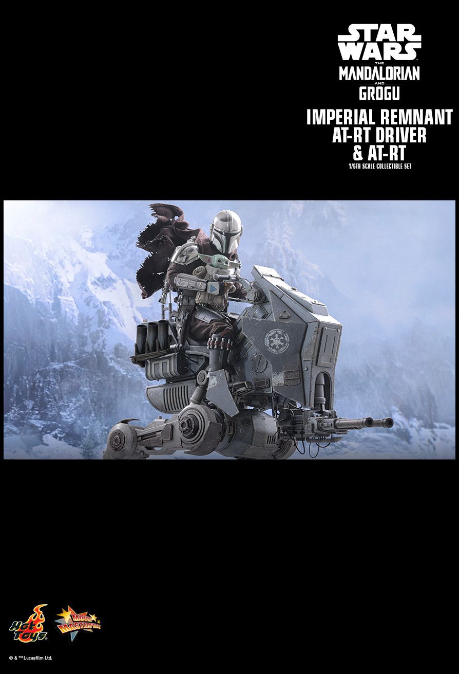 SPECIAL ORDER Hot Toys - Movie Masterpiece - Star Wars: The Mandalorian - AT-RT Driver & Vehicle AT-RT Set 1/6 [JP]