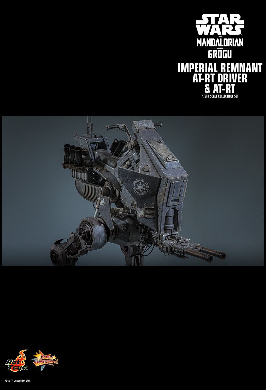 SPECIAL ORDER Hot Toys - Movie Masterpiece - Star Wars: The Mandalorian - AT-RT Driver & Vehicle AT-RT Set 1/6 [JP]