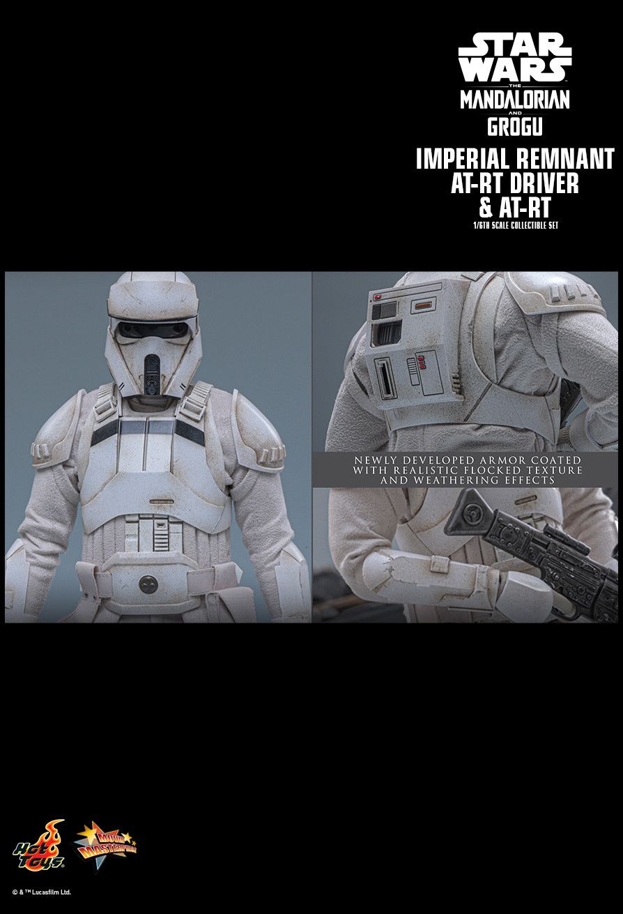 SPECIAL ORDER Hot Toys - Movie Masterpiece - Star Wars: The Mandalorian - AT-RT Driver & Vehicle AT-RT Set 1/6 [JP]